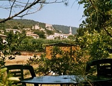 Blick aufs Dorf